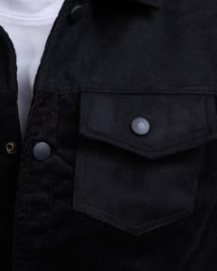 Corduroy & Suede Contrast Jacket  BJ-197 - Image 2