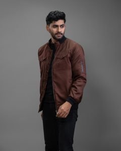 Taffeta Bomber Jacket : BJ-202 - Image 3