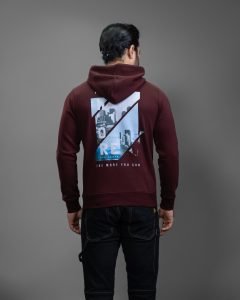 Signature Back Print Hoodie: DH-42