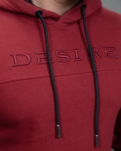 Signature Back Print Hoodie: DH-51 - Image 3