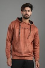 Suede Leather Hoodie – Premium Collection: DH-38