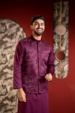 Men’s Ethnic Koti Waistcoat : K-27. - Image 3